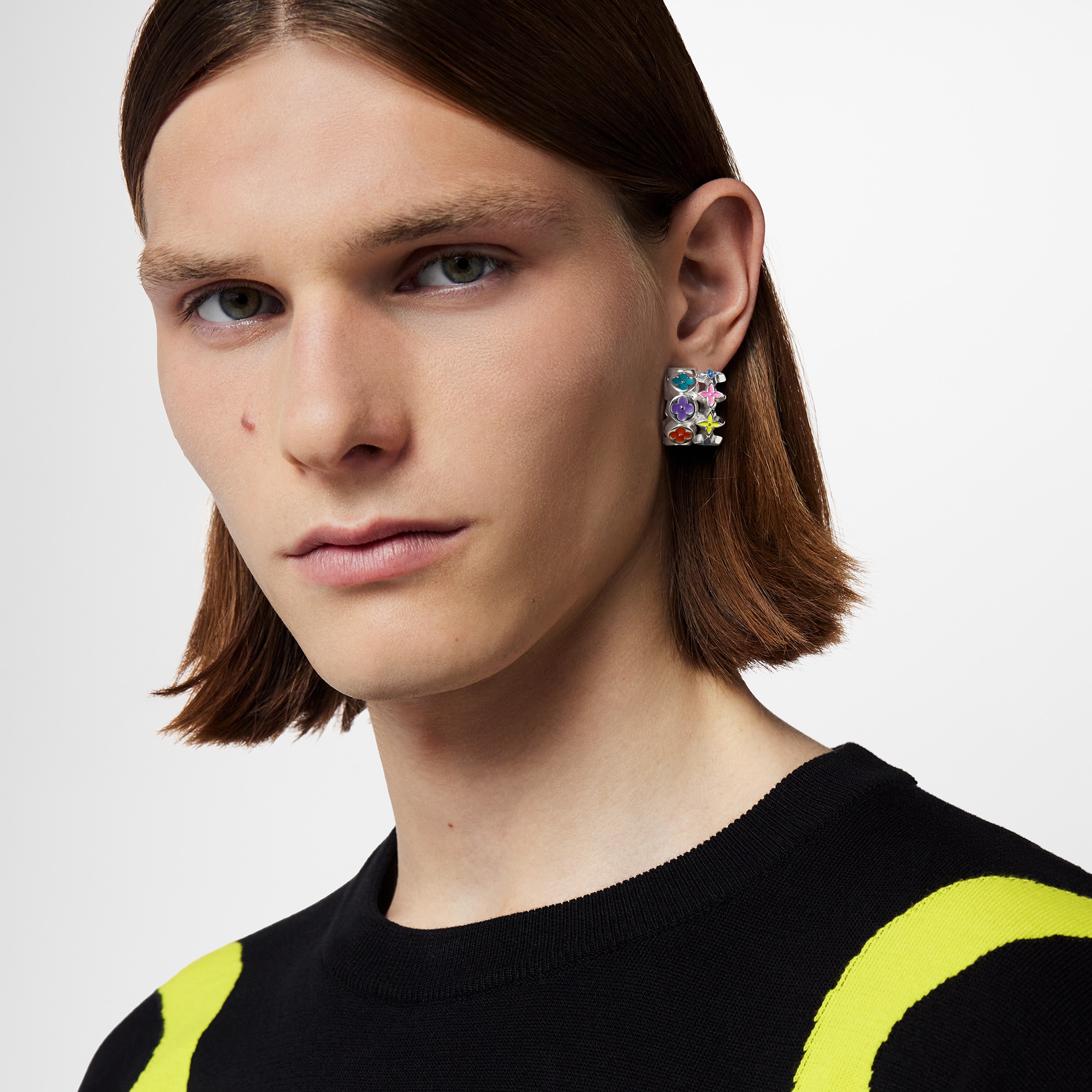 ルイヴィトン ブックル・モノグラム パーティー LOUIS VUITTON ピアス